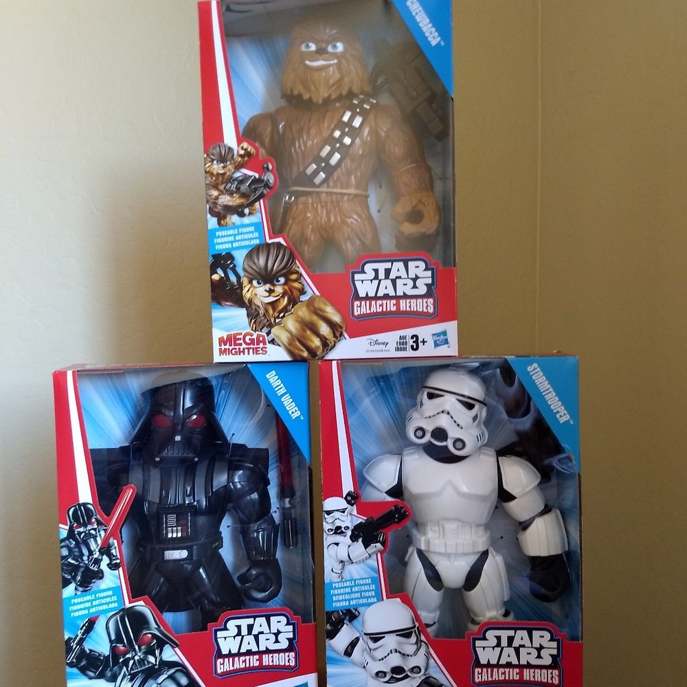Star Wars Galactic Heroes Mega Mighties 3-Pack